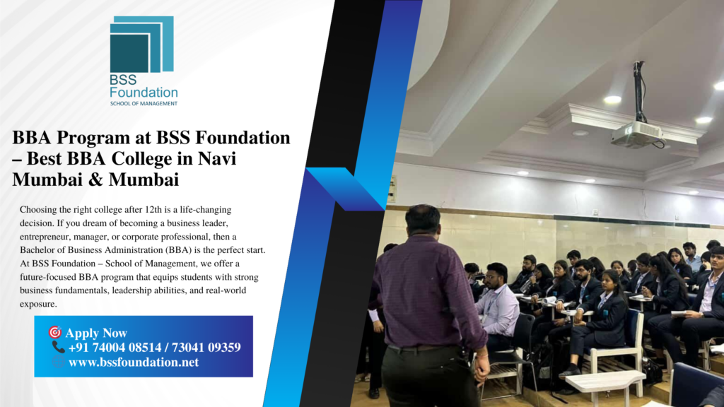 BEST BBA Colleges in navi mumbai